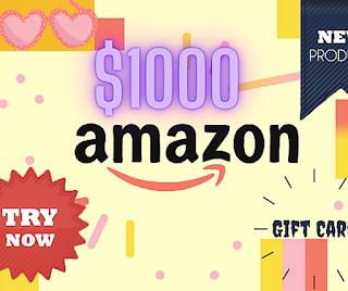 $1000 Amazon Gift Card