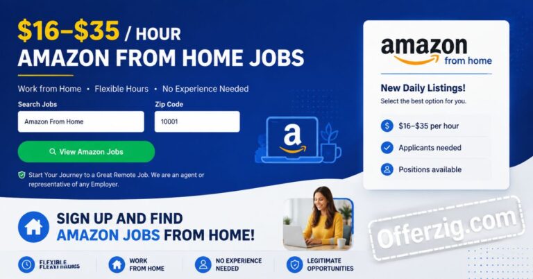 Amazon jobs from home