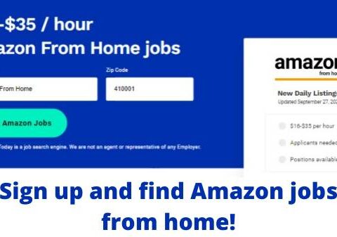 Amazon jobs from home