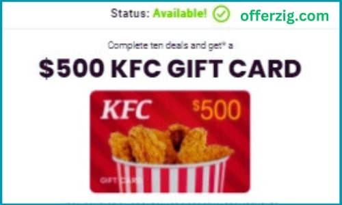 KFC Gift Card