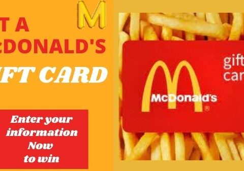 McDonalds Gift Card