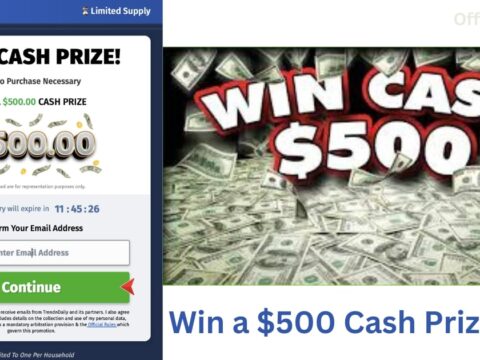 $500 Cash Prize