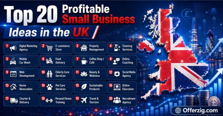 Top 20 Profitable Small Business Ideas in the UK