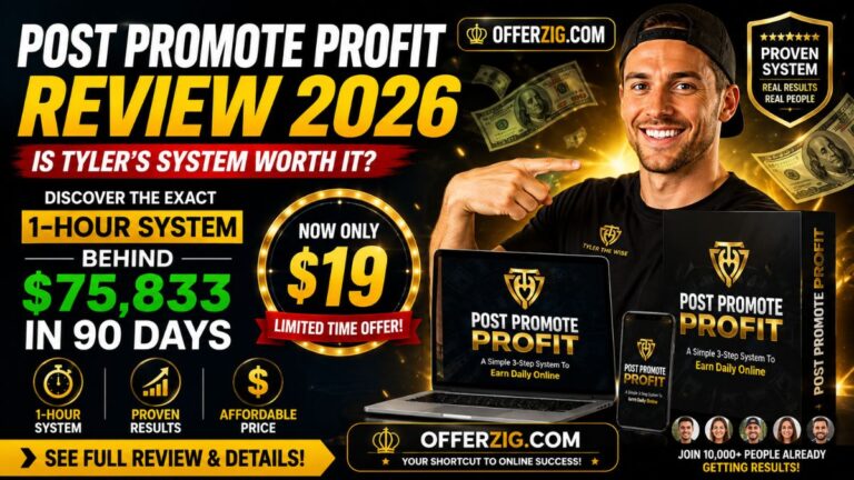 Post Promote Profit Review 2026 My Honest Experience