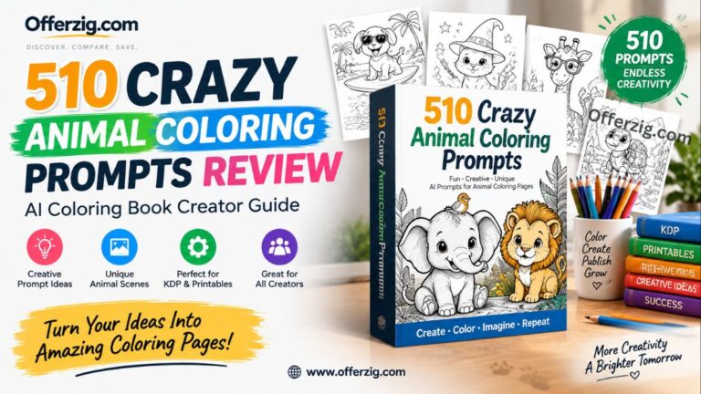 510 Crazy Animal Coloring Prompts Review