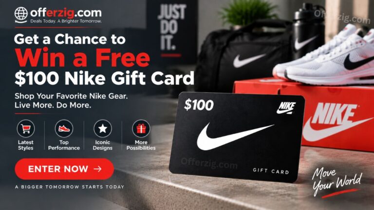Free $100 Nike Gift Card