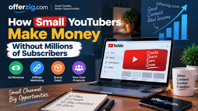 Small YouTubers Make Money
